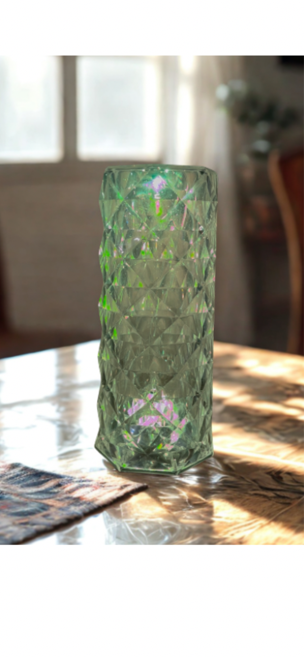 Colour Changing Crystal Lamp