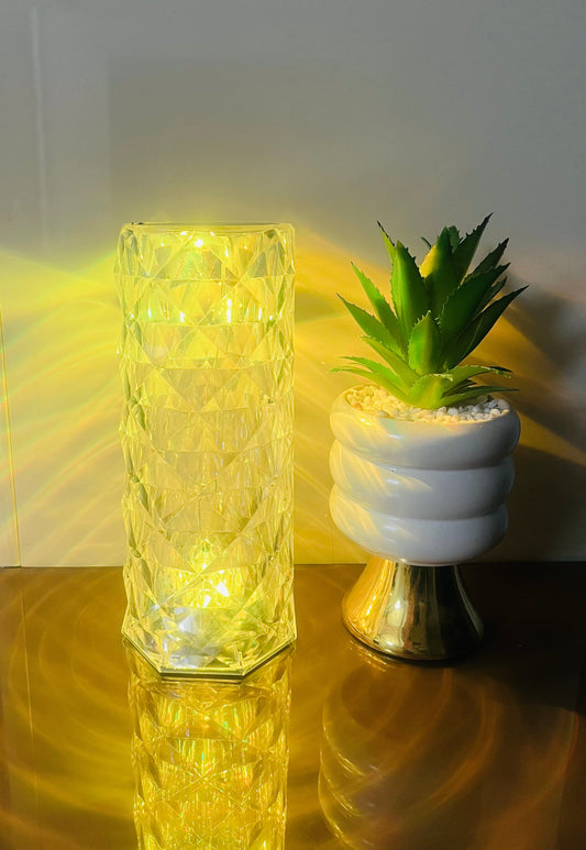 Colour Changing Crystal Lamp