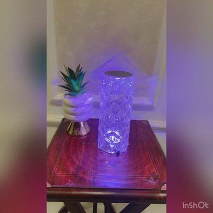 Colour Changing Crystal Lamp